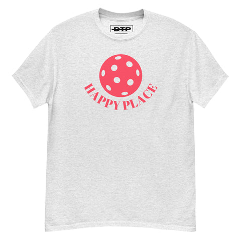Happy Place Pink Men's Classic Tee