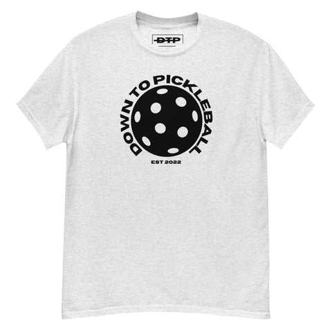 Down To Pickleball Blk Men's Classic Tee