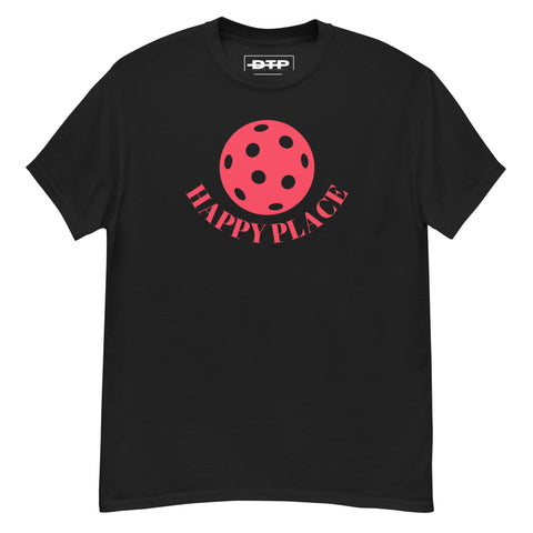 Happy Place Pink Men's Classic Tee
