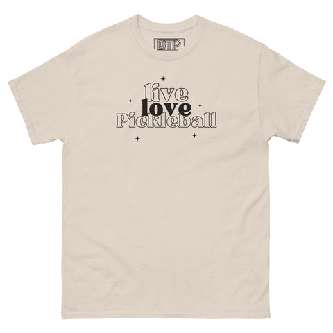 Live Love Pickleball Men's Classic Tee