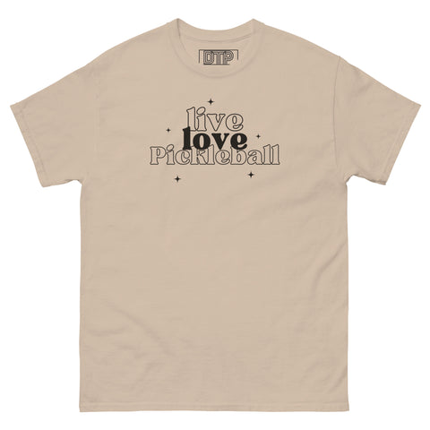 Live Love Pickleball Men's Classic Tee