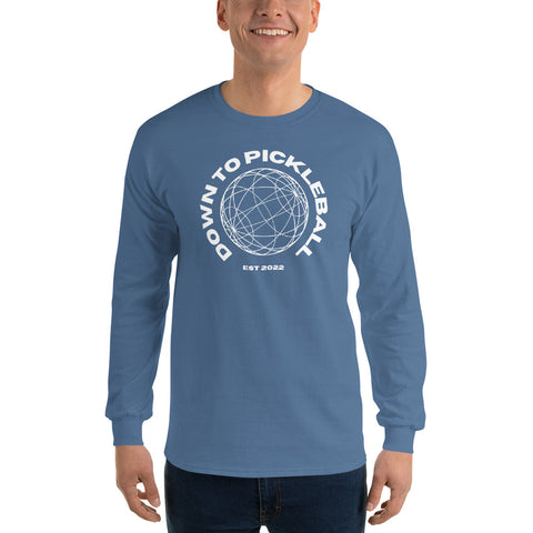 Down To Pickleball Men’s Long Sleeve Shirt
