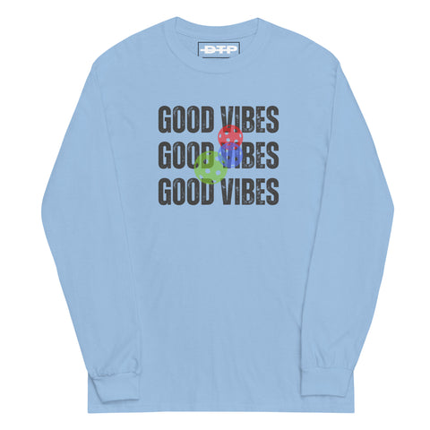 Good Vibes Men’s Long Sleeve Shirt