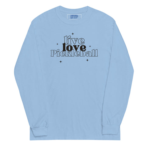 Live Love Pickleball Men’s Long Sleeve Shirt