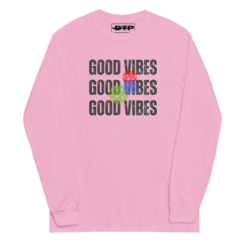 Good Vibes Men’s Long Sleeve Shirt