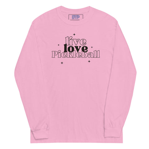 Live Love Pickleball Men’s Long Sleeve Shirt