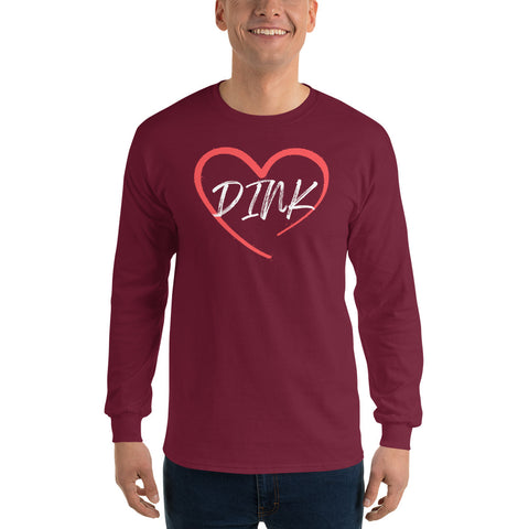 Dink Heart Men’s Long Sleeve Shirt