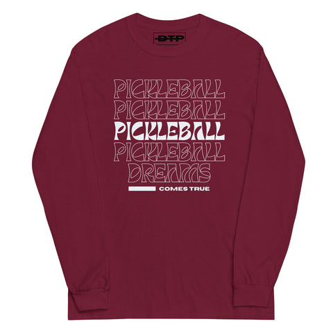 Pickleball Comes True Men’s Long Sleeve Shirt
