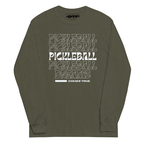 Pickleball Comes True Men’s Long Sleeve Shirt