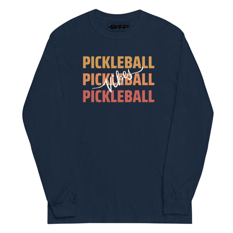 Pickleball Vibes  Men’s Long Sleeve Shirt