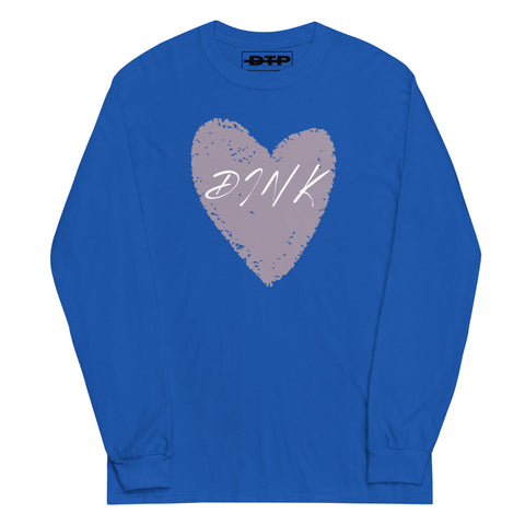 Dink Pink Hrt Men’s Long Sleeve Shirt