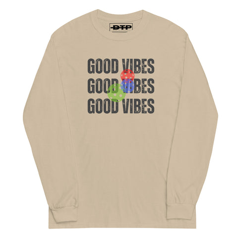 Good Vibes Men’s Long Sleeve Shirt