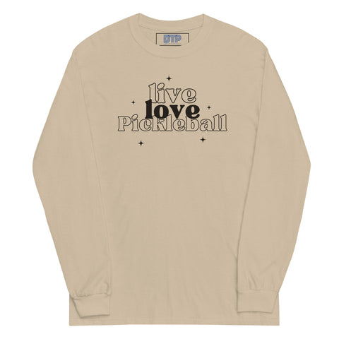 Live Love Pickleball Men’s Long Sleeve Shirt