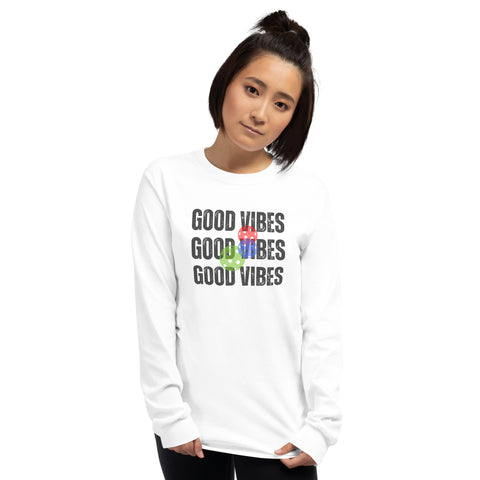 Good Vibes Men’s Long Sleeve Shirt