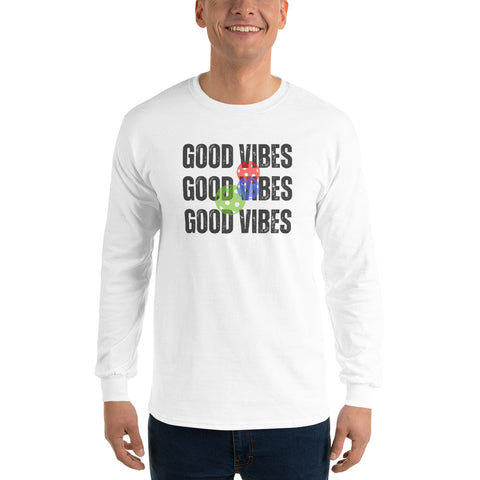 Good Vibes Men’s Long Sleeve Shirt