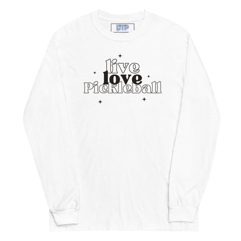 Live Love Pickleball Men’s Long Sleeve Shirt