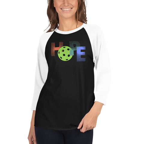 Hope 3/4 sleeve raglan shirt