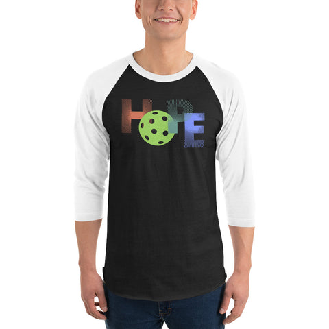 Hope 3/4 sleeve raglan shirt