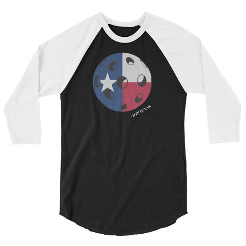 Texas 3/4 sleeve raglan shirt
