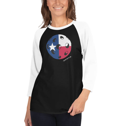 Texas 3/4 sleeve raglan shirt