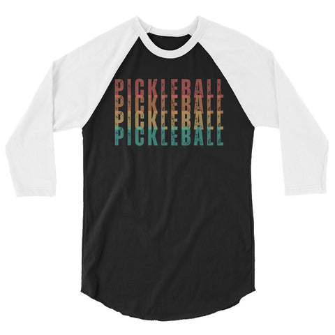 Pickleball 3/4 sleeve raglan shirt