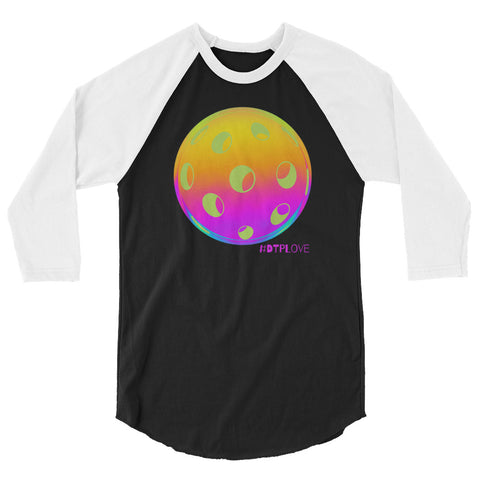 Fearless 3/4 sleeve raglan shirt