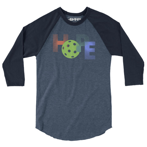 Hope 3/4 sleeve raglan shirt