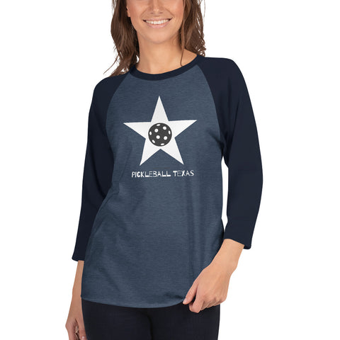 Texas Star 3/4 sleeve raglan shirt