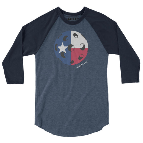 Texas 3/4 sleeve raglan shirt