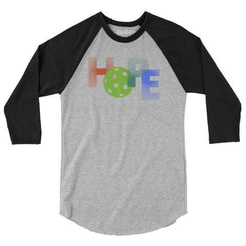 Hope 3/4 sleeve raglan shirt