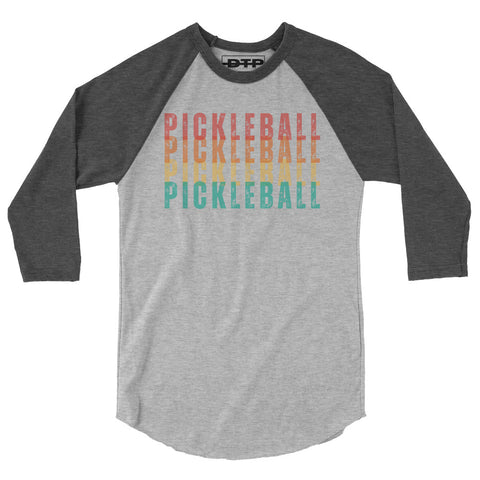 Pickleball 3/4 sleeve raglan shirt