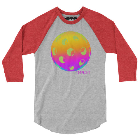 Fearless 3/4 sleeve raglan shirt