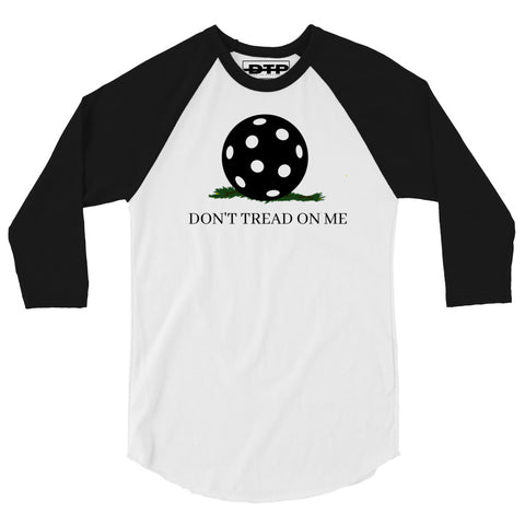 Don't Tread On Me 3/4 sleeve raglan shirt