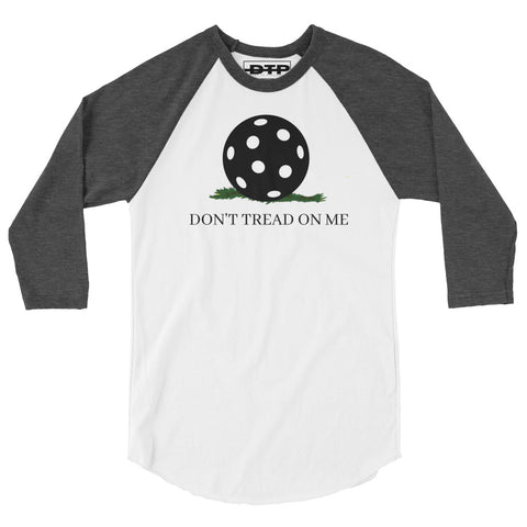 Don't Tread On Me 3/4 sleeve raglan shirt