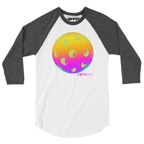 Fearless 3/4 sleeve raglan shirt