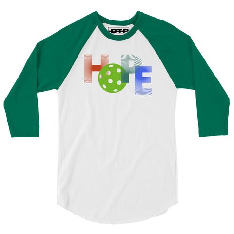 Hope 3/4 sleeve raglan shirt