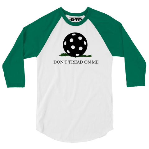 Don't Tread On Me 3/4 sleeve raglan shirt