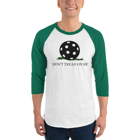 Don't Tread On Me 3/4 sleeve raglan shirt