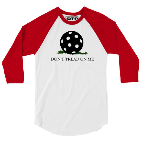 Don't Tread On Me 3/4 sleeve raglan shirt