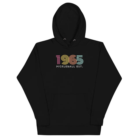 1965 Pickleball Est Unisex Hoodie