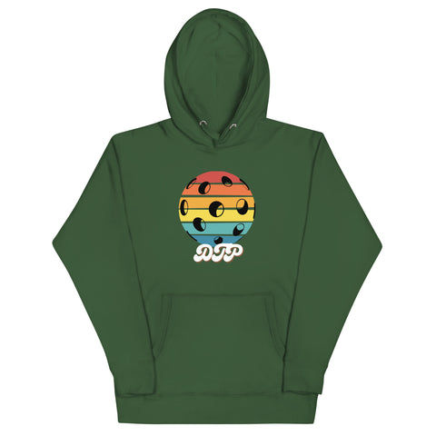 Black And Colorful Dark Retro Unisex Hoodie