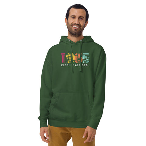1965 Pickleball Est Unisex Hoodie