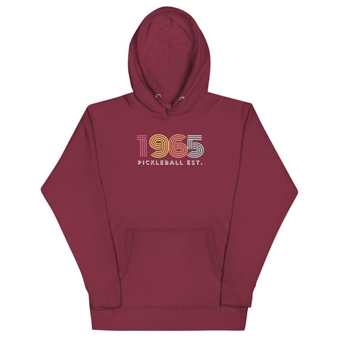 1965 Pickleball Est Unisex Hoodie