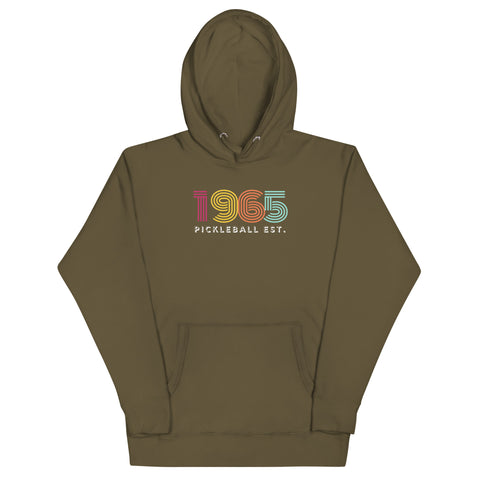 1965 Pickleball Est Unisex Hoodie