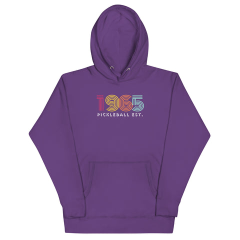 1965 Pickleball Est Unisex Hoodie