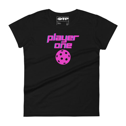 Player One Women's Short Sleeve T-Shirt