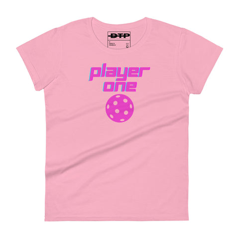 Player One Women's Short Sleeve T-Shirt
