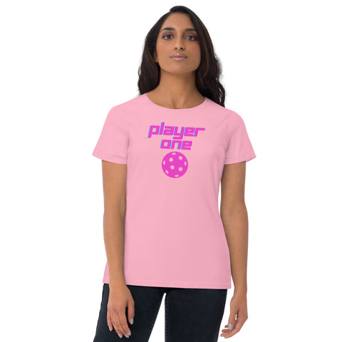 Player One Women's Short Sleeve T-Shirt