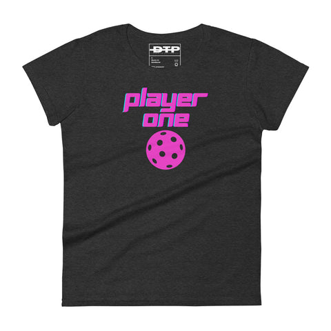 Player One Women's Short Sleeve T-Shirt