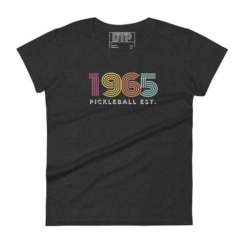 1965 Pickleball Est Women's short sleeve t-shirt